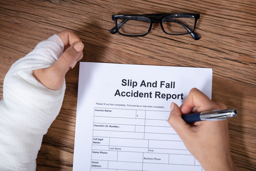 slip and fall injuries